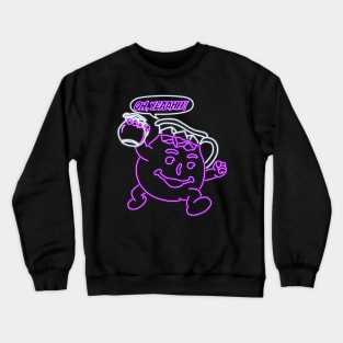 kool aid man purple Crewneck Sweatshirt